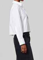 CITIZENS OF HUMANITY FINO BOXY CROPPED TUXEDO