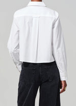 CITIZENS OF HUMANITY FINO BOXY CROPPED TUXEDO