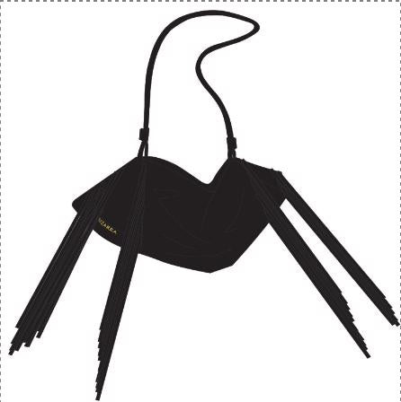 ALTUZARRA ORIGAMI WITH FRINGE MINI BAG