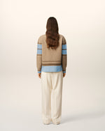 AMI COLLEGE VNECK SWEATER