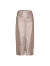 BROCHU WALKER ESME METALLIC SKIRT