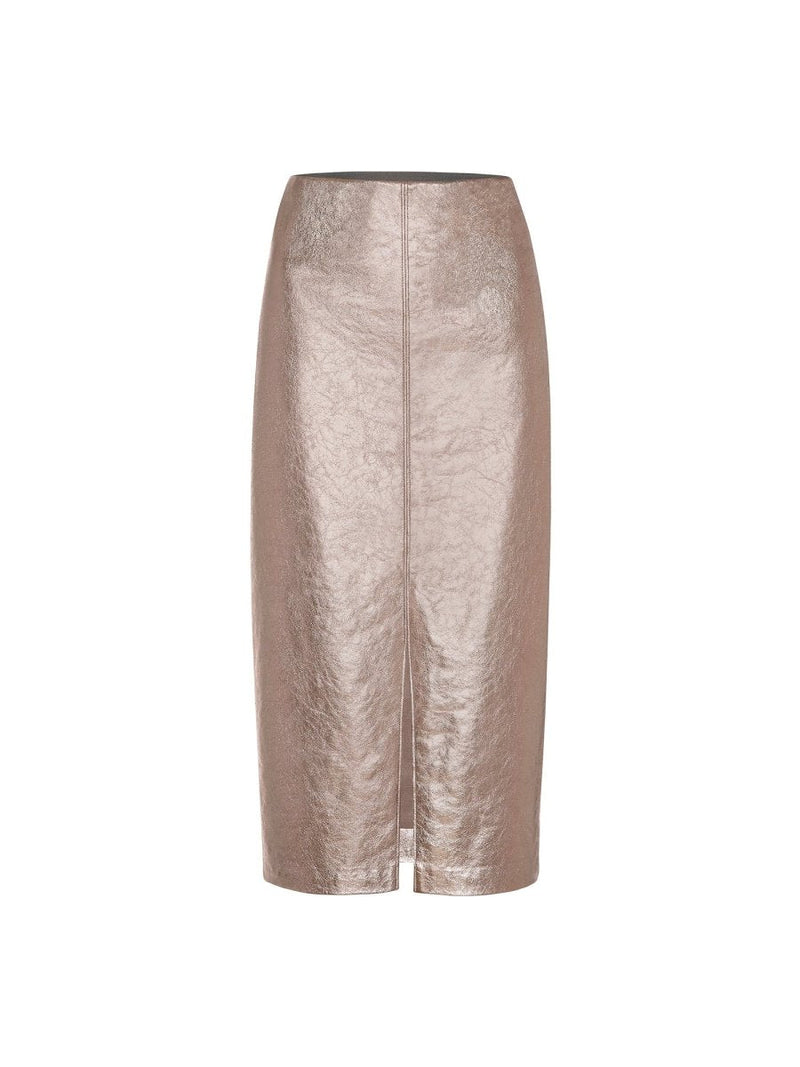 BROCHU WALKER ESME METALLIC SKIRT