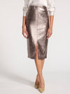 BROCHU WALKER ESME METALLIC SKIRT