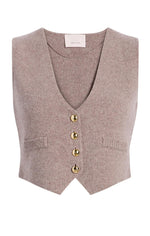 CINQ Á SEPT MYKAH CASHMERE VEST