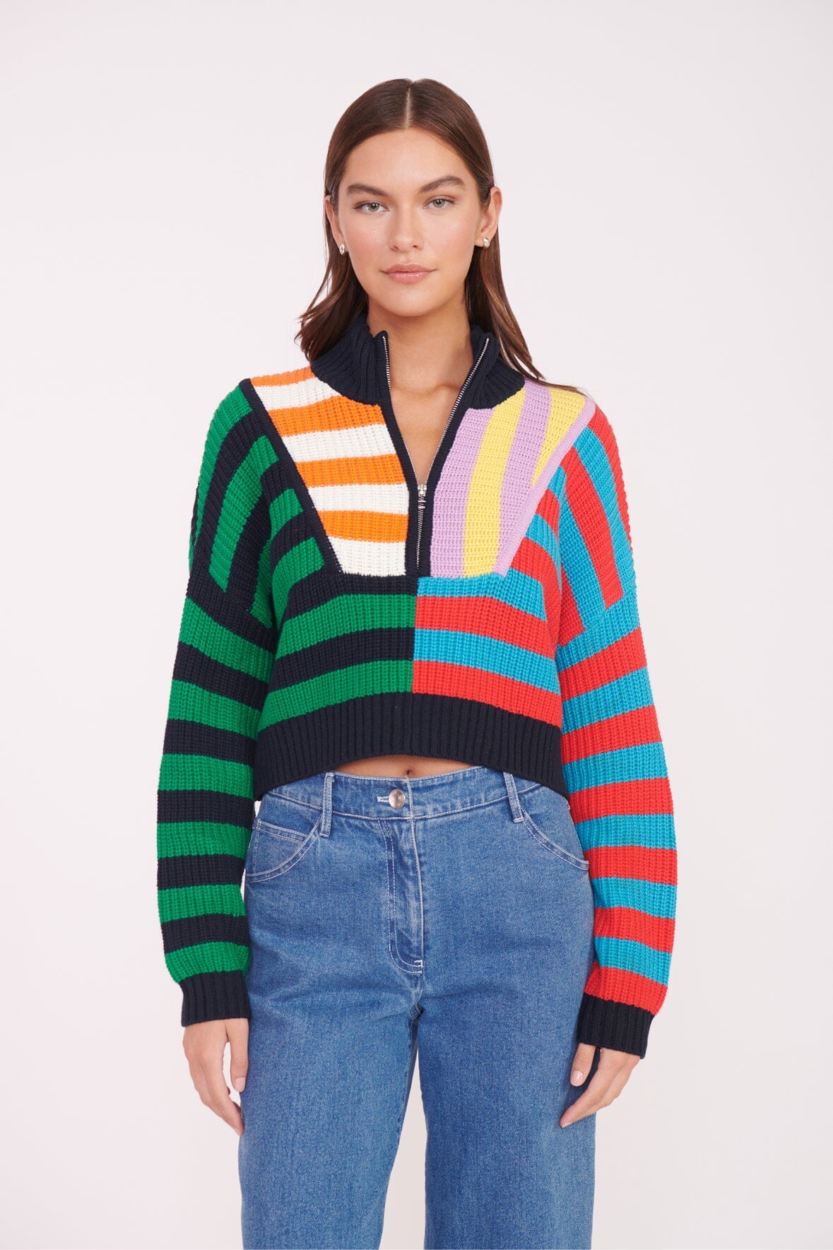 STAUD CROPPED HAMPTON SWEATER – Shop-Skirt