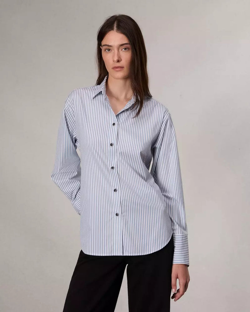 RAG & BONE EVE STRIPE POPLIN SHIRT (9836681396529)