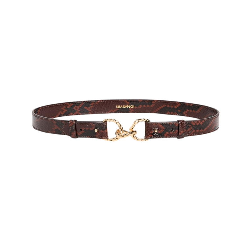 ULLA JOHNSON ESTI TWISTED LINKS BELT (9396184187185)