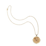 JANE WIN FOREVER SUNDIAL COIN PENDANT (8311594713393)