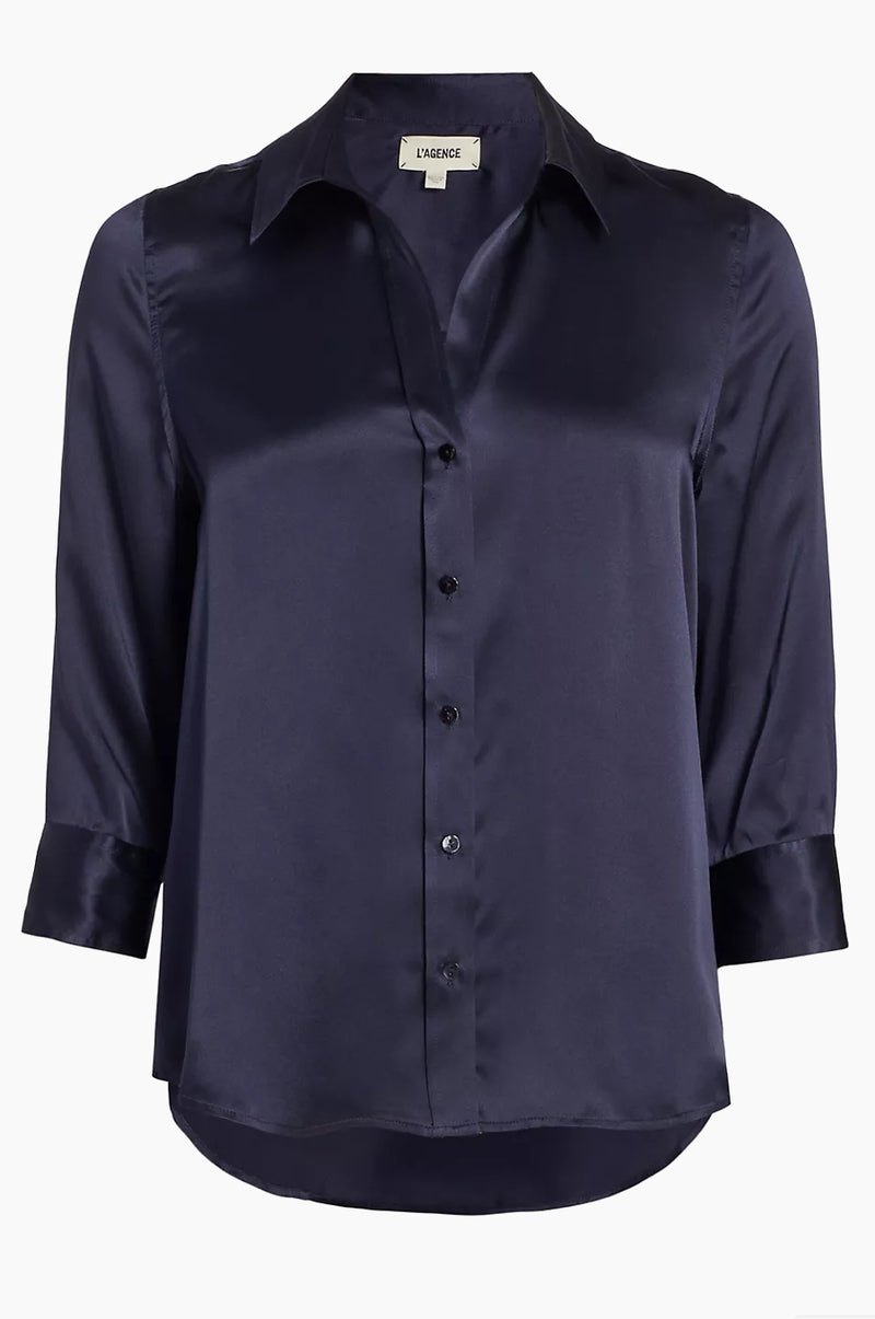 L'AGENCE DANI 3/4 SLEEVE BLOUSE (4907679121479)