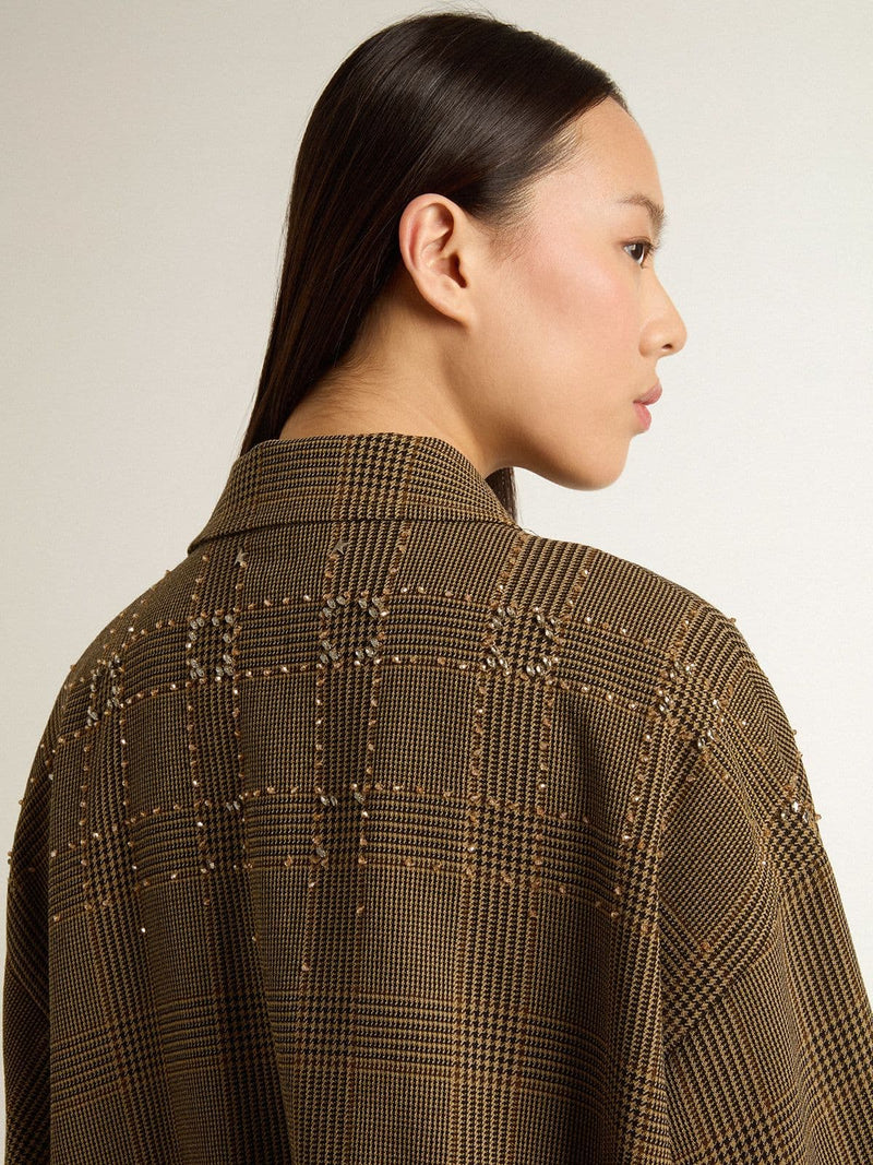 GOLDEN GOOSE ZIPPED BOMBER WITH POCKETS