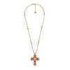 GOOSSENS VENISE CROSS PENDANT NECKLACE (10044123808049)