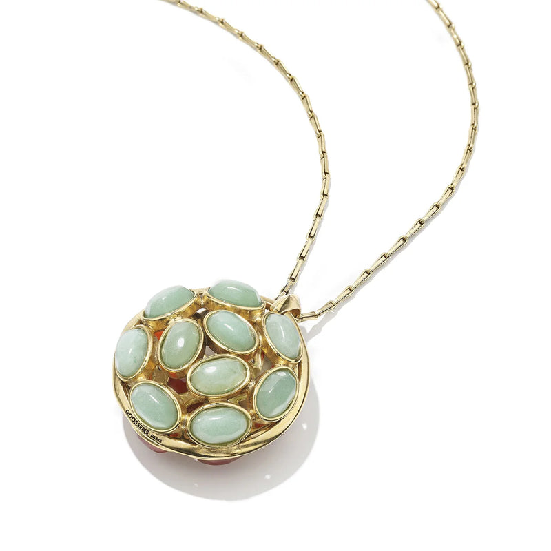 GOOSSENS PARIS BOSPHORUS MEDALLION NECKLACE (10044123644209)