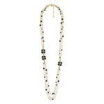 Trefle Long Necklace 3 Rows (10044123382065)