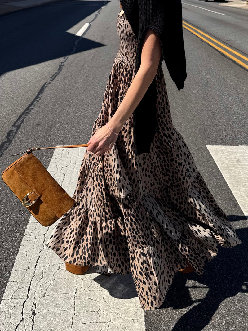 Kendall Dress Antelope Spot Bl (10166233694513)