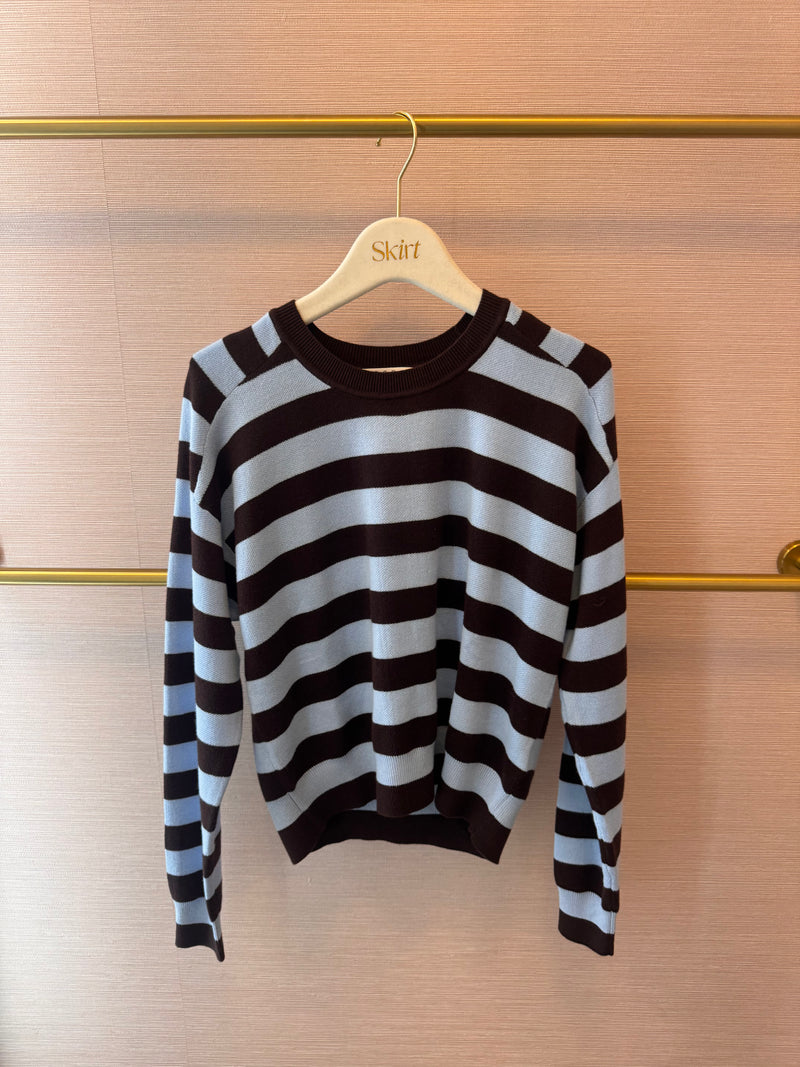 ONE GREY DAY WARWICK STRIPED PULLOVER (10250445422897)