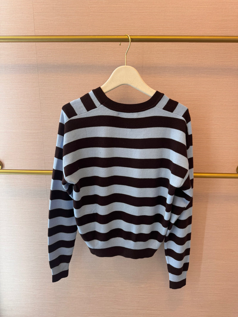 ONE GREY DAY WARWICK STRIPED PULLOVER (10250445422897)