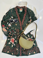 FARM RIO PINEAPPLE GARDEN GREEN LONG SLEEVE (10161782194481)