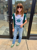 CINQ A SEPT GAME DAY SHRUNKEN TEE