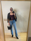 EB DENIM UNRAVELED TWO SPLIT HEM JEAN (8642137686321)