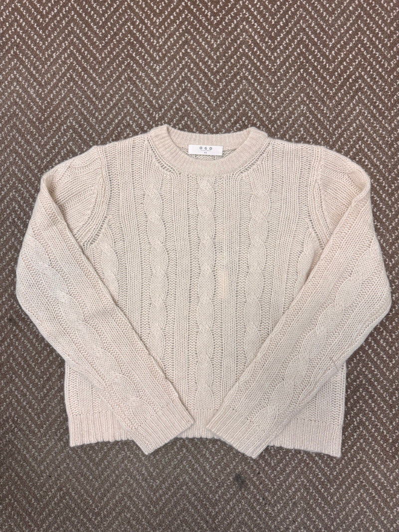 ONE GREY DAY MEL CASHMERE PULLOVER