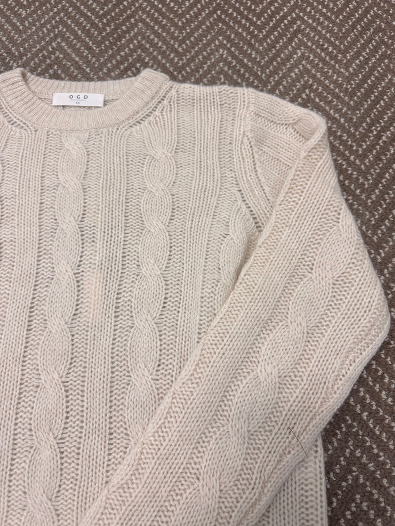 ONE GREY DAY MEL CASHMERE PULLOVER