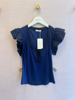 Nami Lace Up Top (10166236578097)