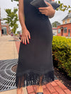 BANJANAN AMELIA FRINGE DRESS