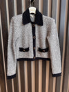 L'AGENCE ARIELLE COLLARED JACKET