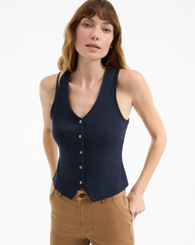 VERONICA BEARD HOORNE TOP (10167069016369)