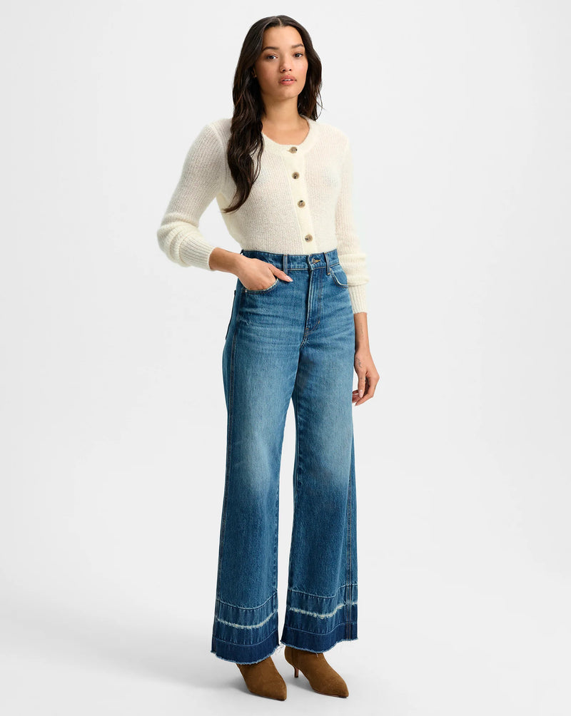 VERONICA BEARD TAYLOR HIGH RISE WIDE LEG