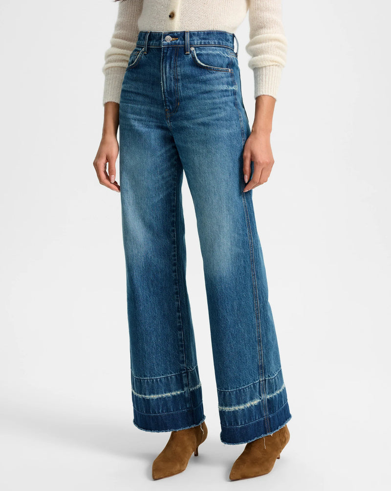 VERONICA BEARD TAYLOR HIGH RISE WIDE LEG