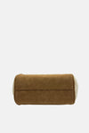 SHEARLING TOTE IN CAMEL