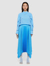 Ade-skirt-knit Weave Plisse (9309112860977)