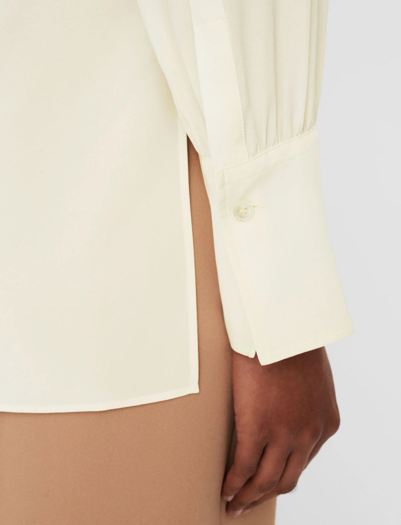 JOSEPH EVORA SILK CREPE DE CHINE COLOR BLOCK BLOUSE (9884427452721)