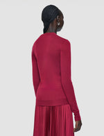 JOSEPH ROUND NECK LONG SLEEVE CASHAIR