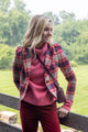 Pouf Sleeve One Button Blazer (8945229168945)