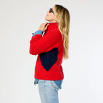 KERRI ROSENTHAL LUCY IMPERFECT HEART SWEATER (9732075651377)