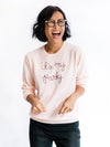 LINGUA FRANCA CUSTOM CREWNECK SWEATER