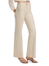 L'AGENCE COATED CLAYTON WIDE LEG PANT