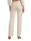 L'AGENCE COATED CLAYTON WIDE LEG PANT