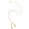 JANE WIN LUCKY PAVE WISHBONE