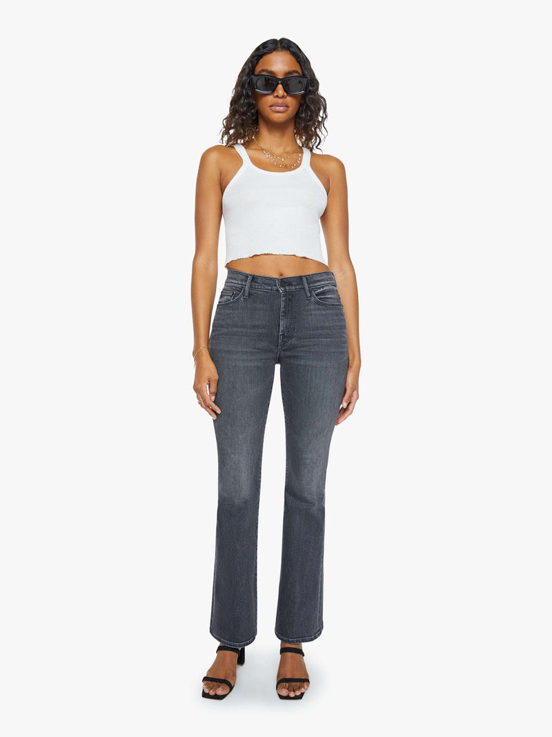 MOTHER DENIM WEEKENDER IN BLACK