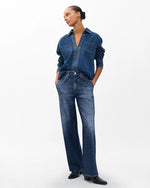 RAG AND BONE MIRAMAR TERRY WIDE LEG PANT