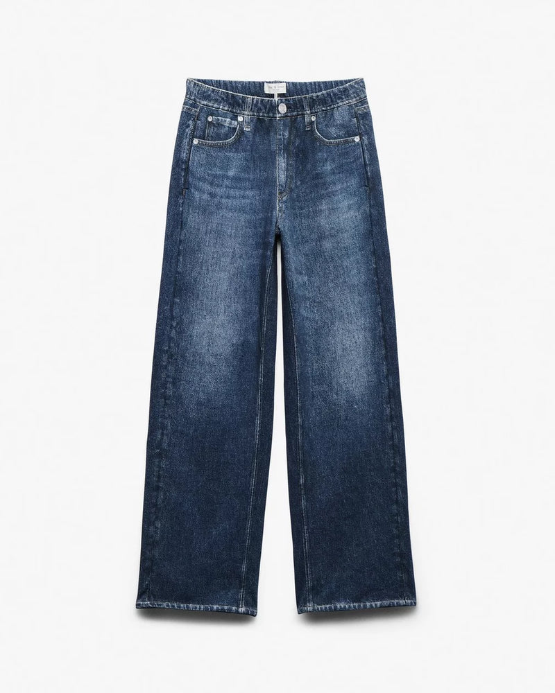 RAG AND BONE MIRAMAR TERRY WIDE LEG PANT
