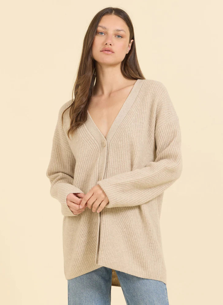 ONE GREY DAY PACIFIC CASHMERE CARDIGAN (8627050873137)