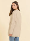 ONE GREY DAY PACIFIC CASHMERE CARDIGAN (8627050873137)