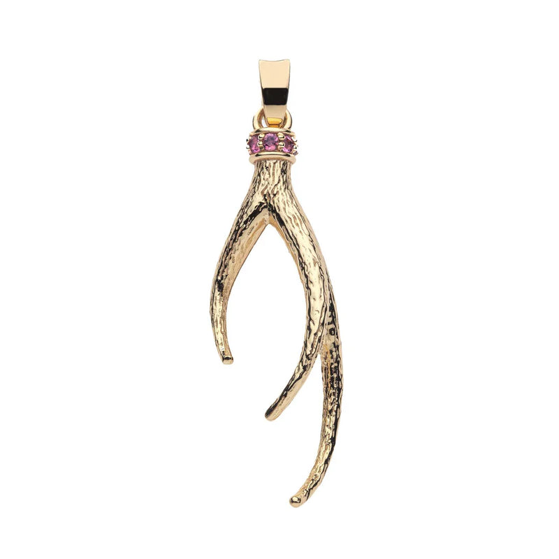 JANE WIN PROTECT ANTLER PENDANT (10024575697201)