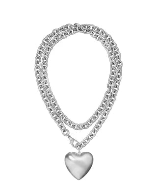 The Puffy Heart Necklace (9815963074865)