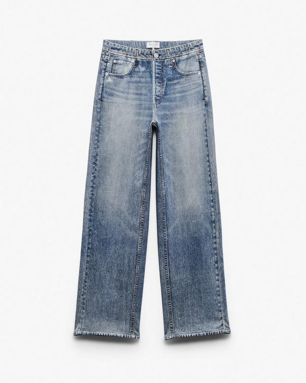 RAG AND BONE MIRAMAR TERRY WIDE LEG PANT
