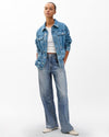 RAG AND BONE MIRAMAR TERRY WIDE LEG PANT